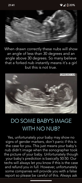 “Confirmed” nub theories