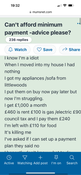 Annoying "Unwatch/Save/Share" taking up screen on mobile site