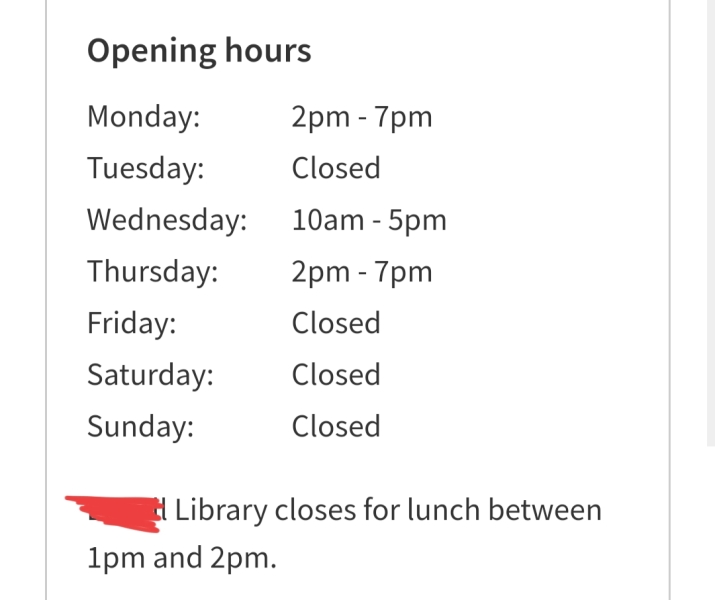 Do you use your local library much?