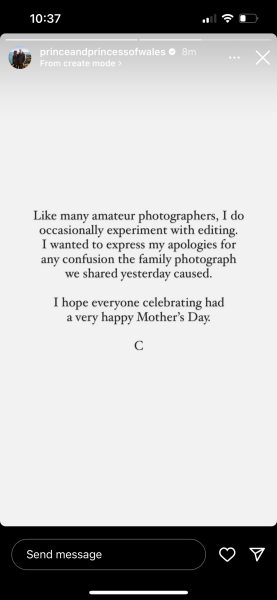 Kate's photo appears "manipulated"?