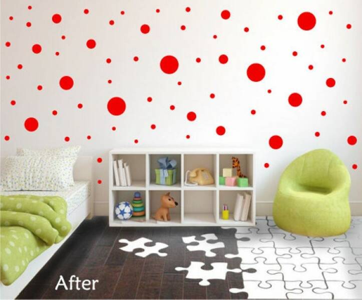 Dd wants a red bedroom.