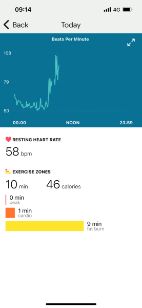 Heart rate app?