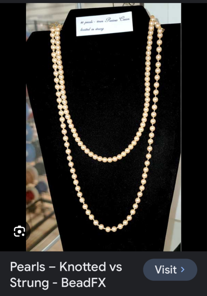 Inherited pearl necklace ruined by repairers