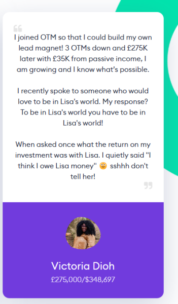 Why did the "Lisa Johnson One to Many" thread get deleted?