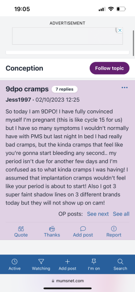 Ovulating!
