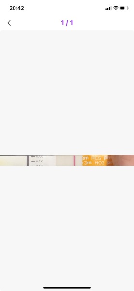 Is this a very faint line?