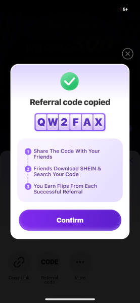 9 clicks off £300 shein credit - will click yours in return!!