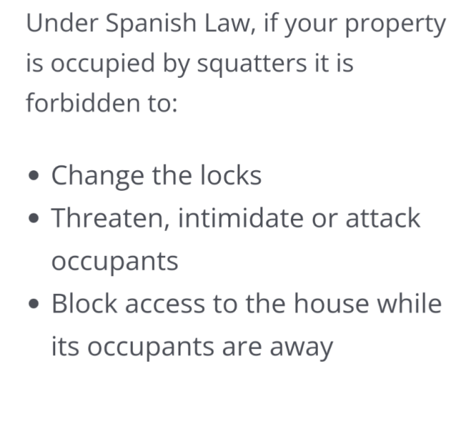 Neighbour has rented out our property abroad without permission!