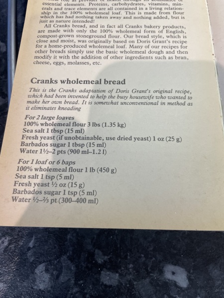 Cranks bread discontinued?