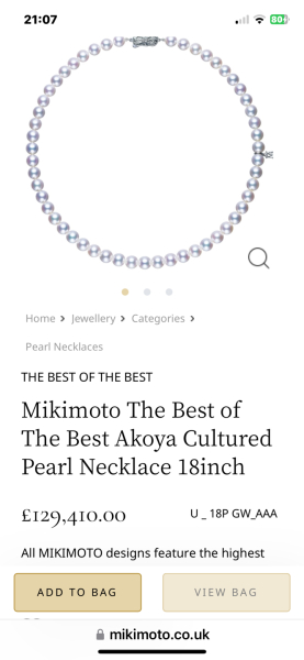 Inherited pearl necklace ruined by repairers