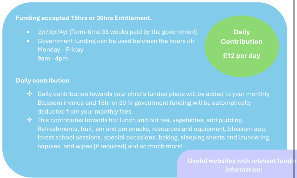 To not understand what this means on our nursery pricing?