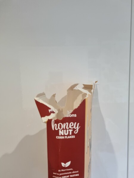 H always ripping open a load of bread in the middle
