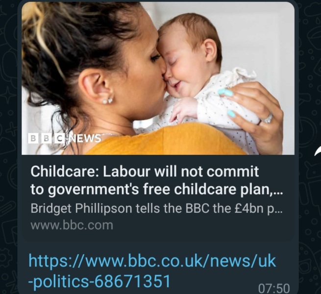 To want every women in England to vote Tory at the GR