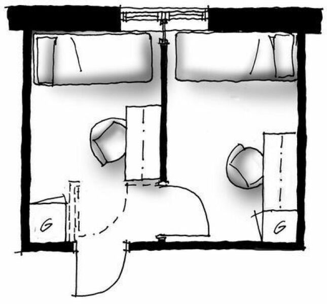 Has anyone split the main bedroom in a mid terrace into two smaller rooms?