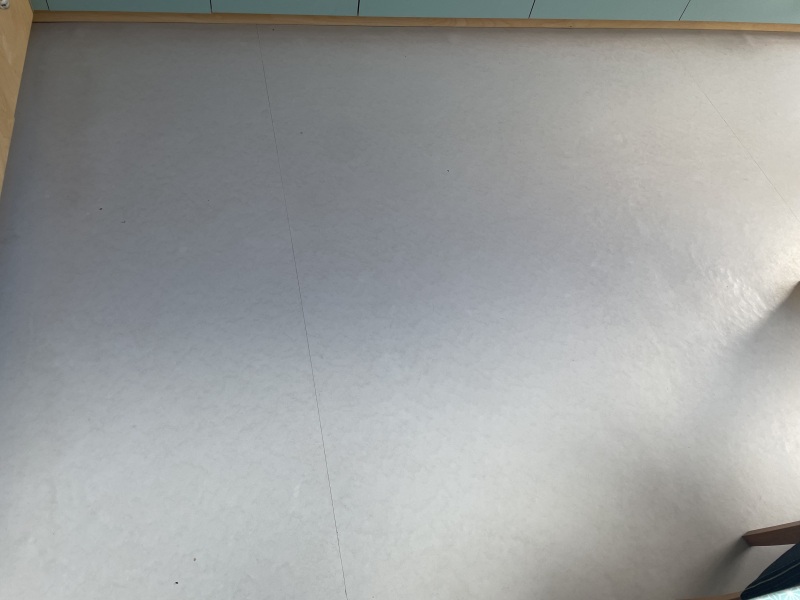 How on earth do you keep light kitchen floors clean?