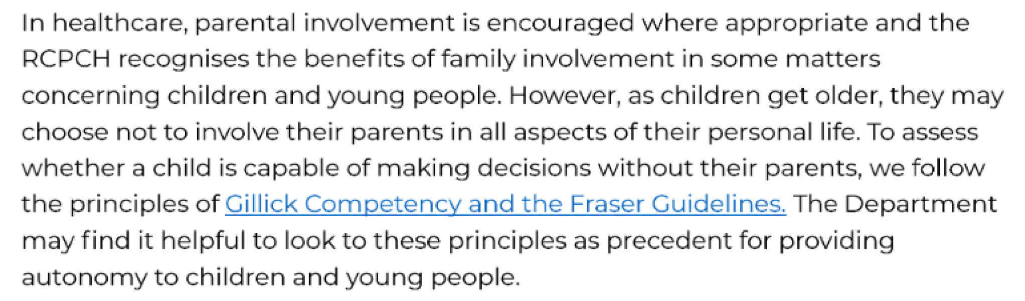 RCPCH supports primary school children changing pronouns