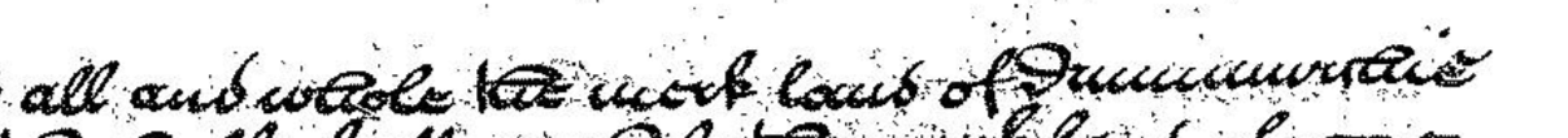 What on EARTH does this say? Place name in Scotland