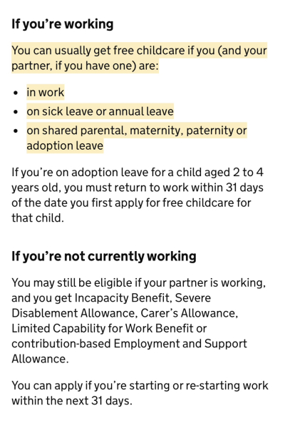 Pretty sure we are going to lose our 30 hours funding