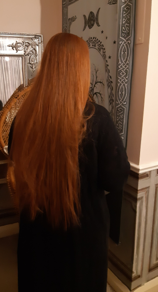 To have really long hair in my 40s?