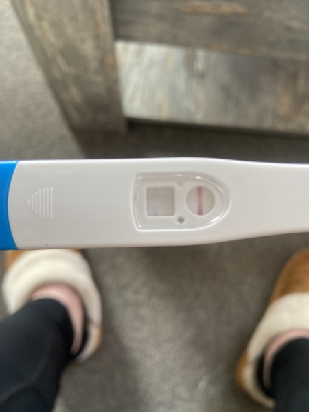 11 dpo bfp followed by BFN