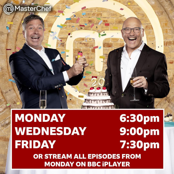 Klaxon .... Masterchef, it's back ! Monday at 6.30