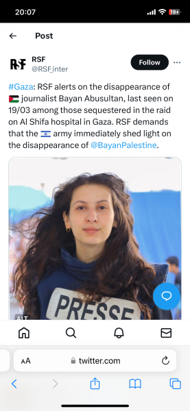 Journalists on the ground in Gaza