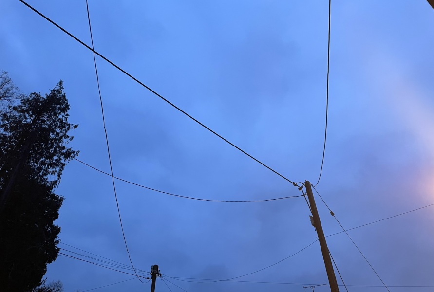 Telephone wires?
