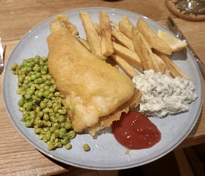 How much do you pay for fish and chips?