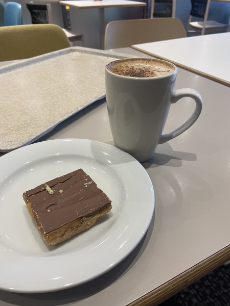To ask how much chocolate you’ve had today ?