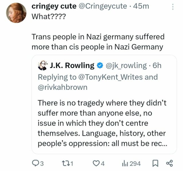 JKR vs Police Scotland?