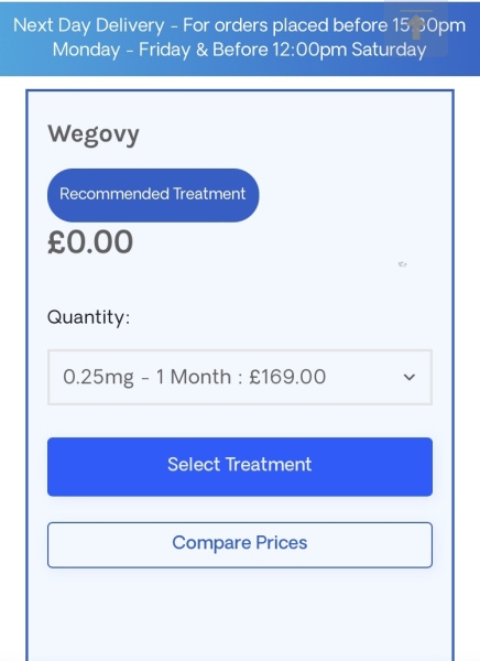 To be considering buying Ozempic