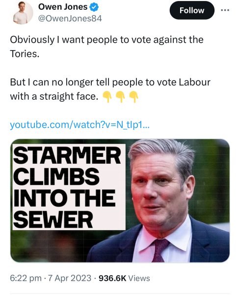 I am not voting for Labour or Con…