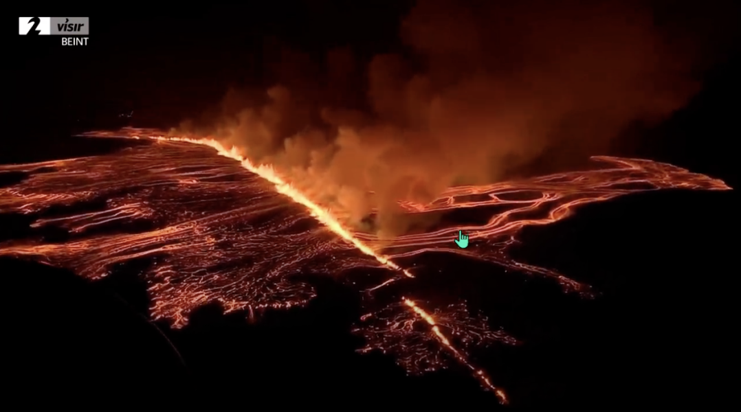 Iceland - possible eruption due near the Blue Lagoon