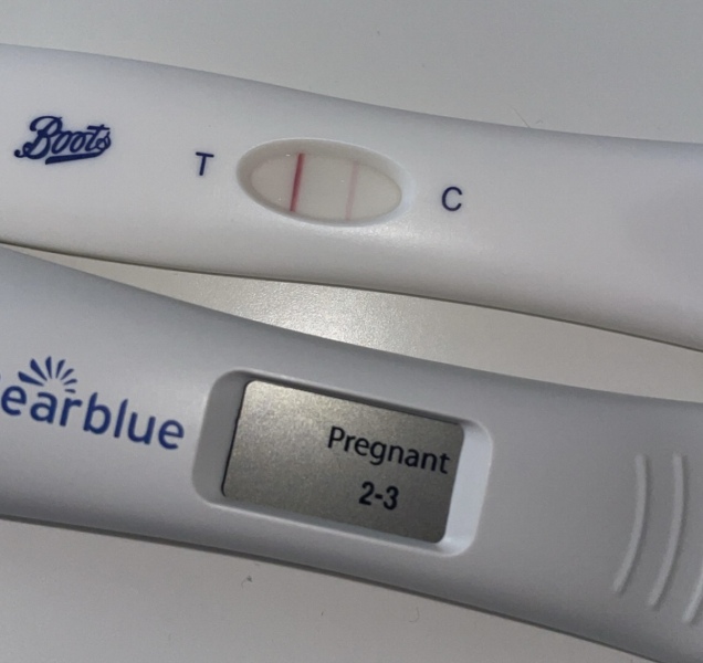 4+4 (18dpo) should it say 3+ by now?