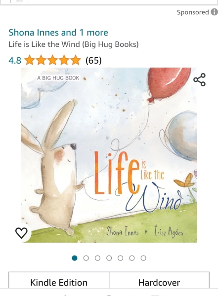 A book about grief for 3-4 year old