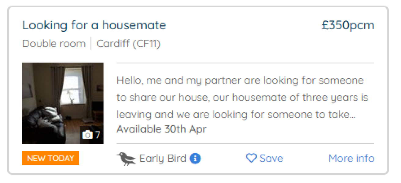 To think for £100 a week to live at home I can have a shower every day?