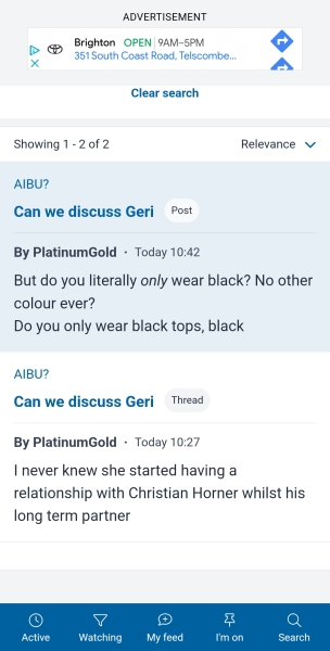 Can we discuss Geri