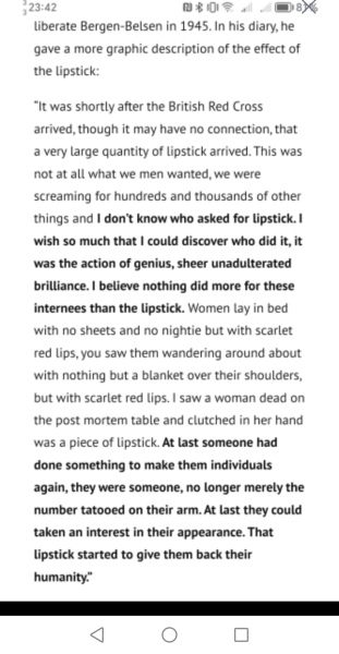 To think most make up is a waste of time?