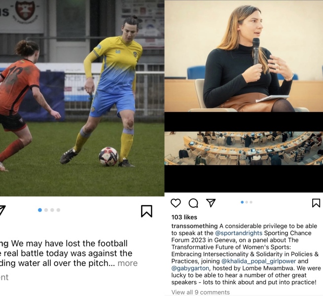 To think this is a clear bit of film that all MP’s should watch, demonstrating why men in women’s sport is ludicrous?