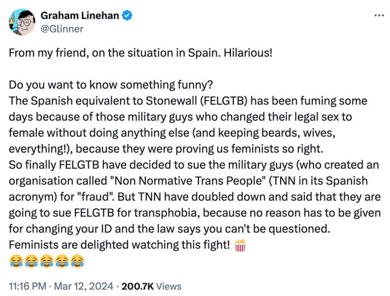 Spanish self ID