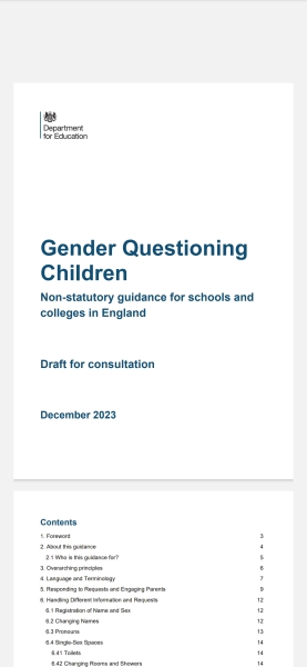 Update on gender questioning daughter.