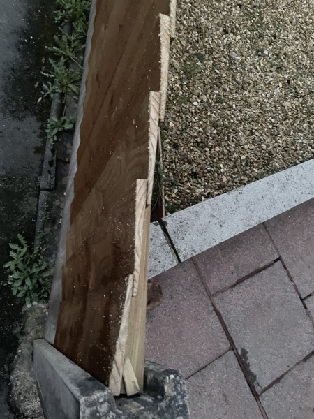 State of my new fence!