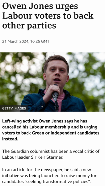 I am not voting for Labour or Con…