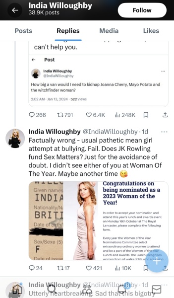 JK Rowling has sadly opened her mouth again