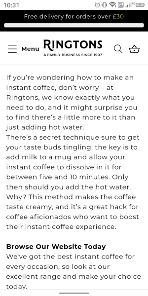 What own brand have you found that's just as good but astonishingly cheaper?