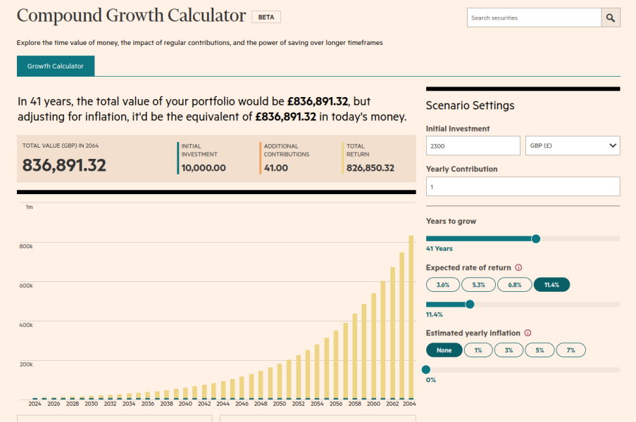 My pension isn't good enough, is it?