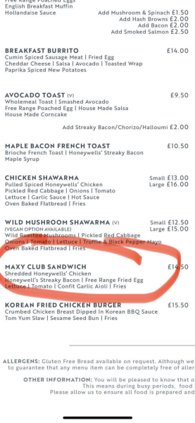 Whatever happened to Club Sandwiches?