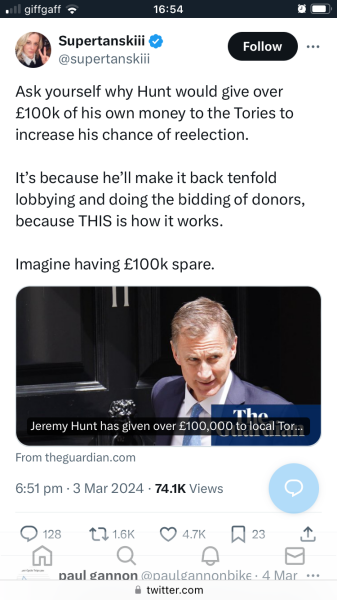 To feel sorry for the Tories?