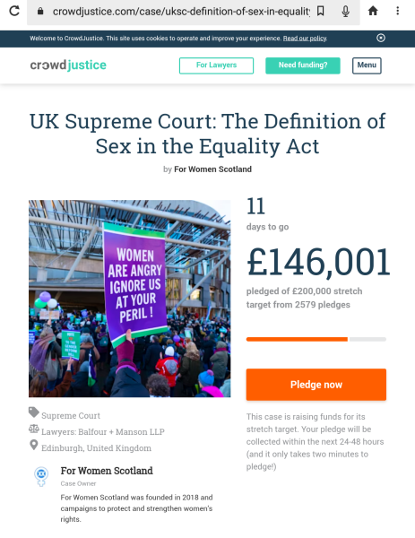 For women Scotland given leave to appeal.