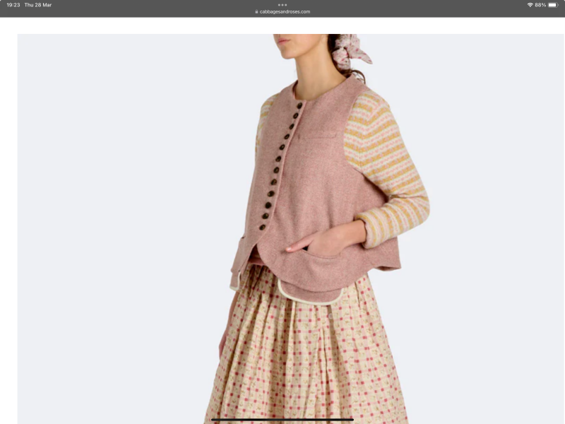 Who actually wears Cabbagees & Roses?